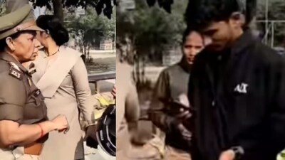 The incident later led to the officer’s transfer after criticism on social media. (Photo Credit: Instagram)