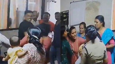 Screengrab of the viral video. (X/@vdsatheesan)