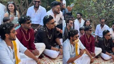 The song left everyone laughing and the couple feeling awkward. (Photo Credit: Instagram)