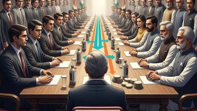 With electoral bonds now consigned to history, Prudent's role has become central to political funding. (News18 Hindi/AI-Generated)