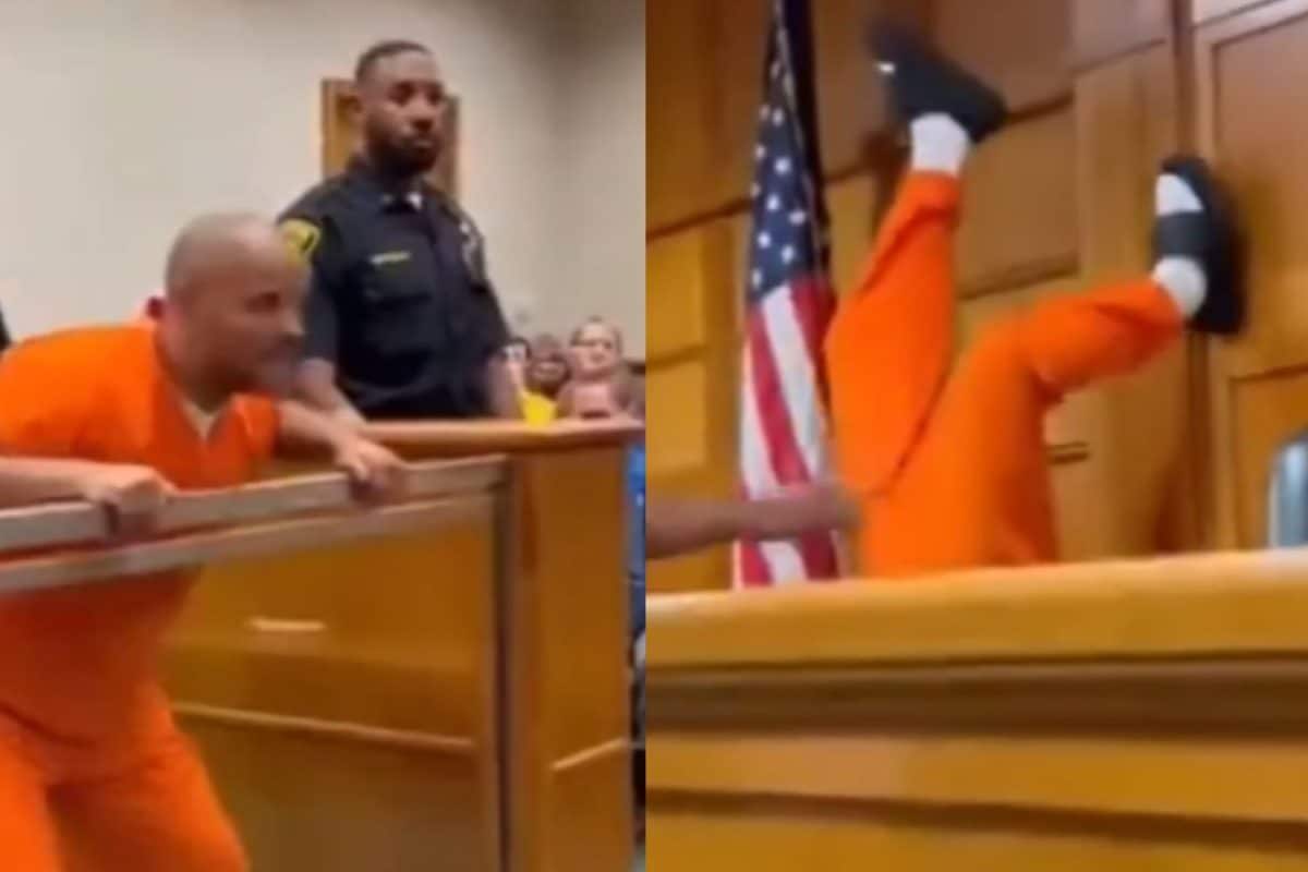Courtroom Video Of Prisoner Attacking Judge Triggers AI Vs ...