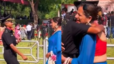 She was commissioned as a Lieutenant on September 6. (Photo Credit: X)