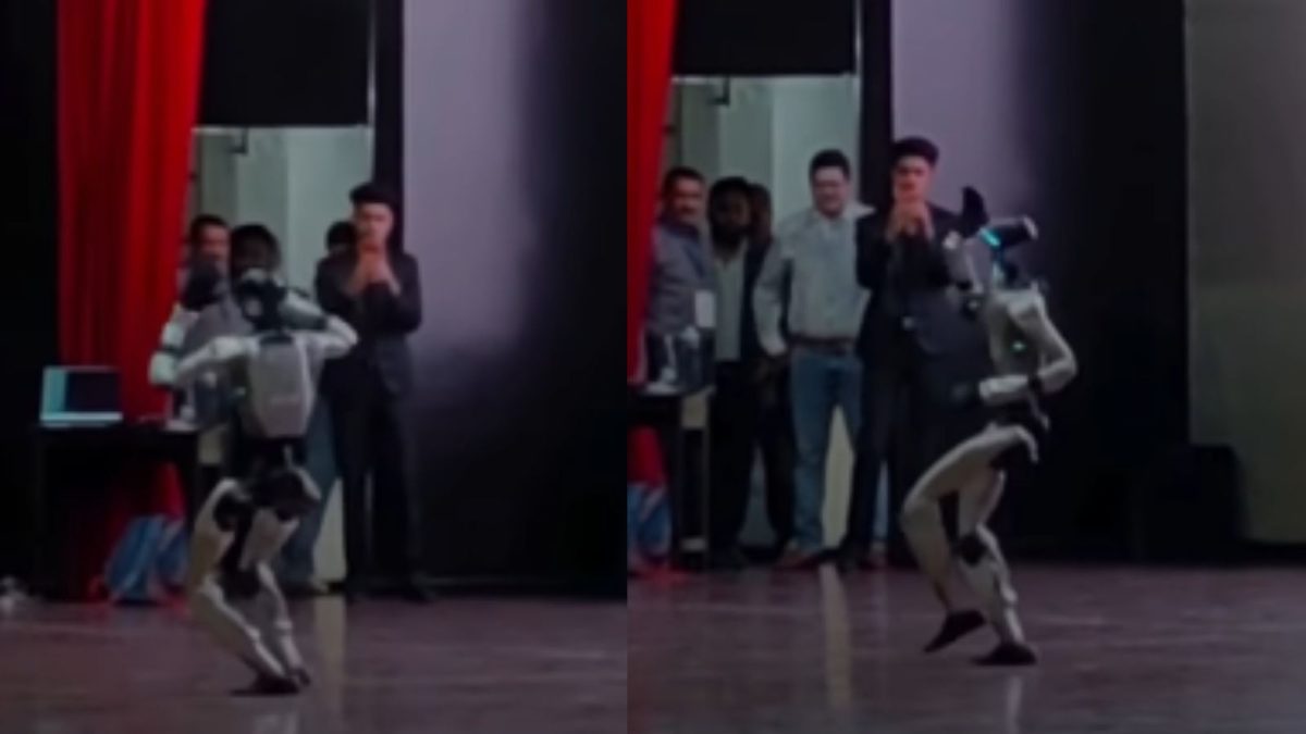 Humanoid Robot Dances to Dhurandhar Song at IIT Bombay