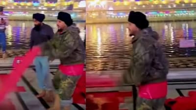 The moment drew praise as well as criticism from social media users. (Photo Credit: Instagram)