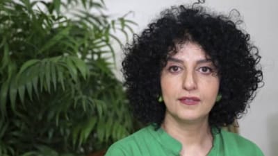 Nobel Peace Prize laureate Narges Mohammadi. (X)