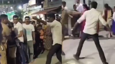 A grab of the viral video (Image credit: X)