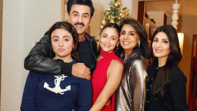 Ranbir Kapoor and Alia Bhatt also hosted a party at home. (Photo Credit : Instagram)