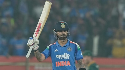 Virat Kohli finished as the highest run-getter in the ODI series vs South Africa (Picture credit: AP)