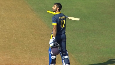 Salil Arora played a brilliant knock against Jharkhand (Picture credit: X)