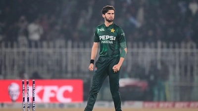 Shaheen Shah Afridi has injured his knee (Picture credit: AP)