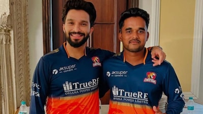 Mangesh Yadav played with Rajat Patidar in the Madhya Pradesh T20 league (Picture credit: X)