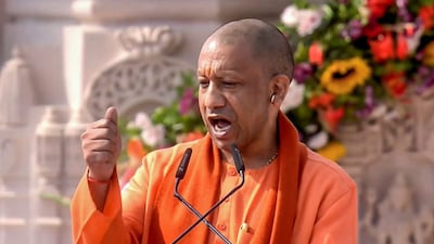 Uttar Pradesh CM Yogi Adityanath.
