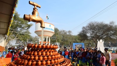 The figures ballooned fantastically: Rs 3,000 crore in one letter, Rs 5,000 crore in another, Rs 6,000 crore soon after, and eventually an eye-popping Rs 14,000 crore, roughly the entire Jal Jeevan Mission’s approved outlay for J&K. (Image for representation: AFP)