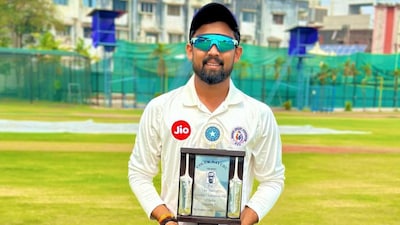 Vishal Jayswal had a memorable outing against Delhi. (Picture Credit: IG/vishal__official07)