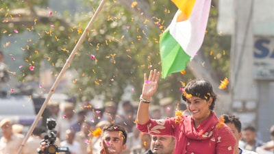 Indian wrestler Vinesh Phogat (PTI)
