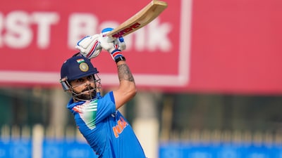 Virat Kohli smashed a 120-ball 135 (PTI)