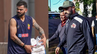 Virat Kohli and Rohit Sharma will play two matches in Vijay Hazare Trophy for Delhi and Mumbai respectively. (Picture Credit: PTI)