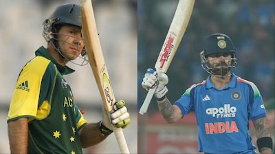Virat Kohli breaks Ricky Ponting's record of most 50+ scores in ODIs against South Africa. (Picture Credit: AFP, AP)