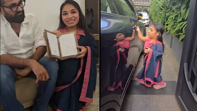 Many assumed her height would prevent her from managing students, but Vrindani Patel relied on her knowledge, her rapport with students, and her unwavering confidence. (Facebook/@Shakti Film Production)