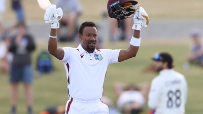 Follow NZ Vs WI live score.(AFP)