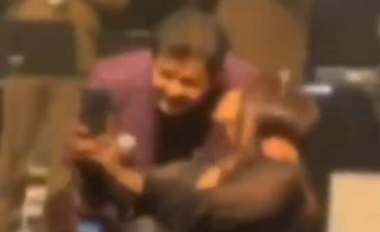 Udit Narayan recently faced criticism after he kissed a female fan during a concert. While performing, his female fans gathered near the stage to take selfies with him. One of his female fans turned around and kissed him on the cheek. Udit Narayan recently faced criticism after he kissed a female fan during a concert. While performing, his female fans gathered near the stage to take selfies with him. One of his female fans turned around and kissed him on the cheek.