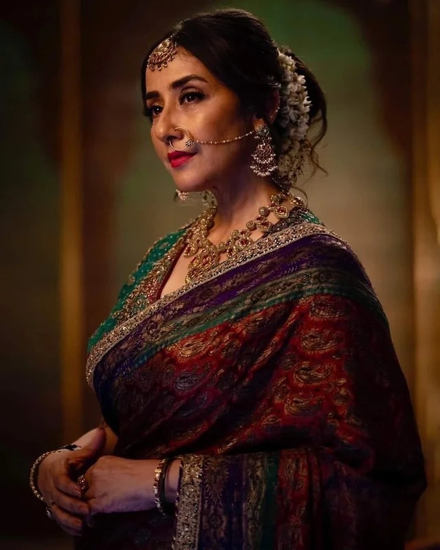 Most recently, she mesmerized audiences as Mallikajaan in Heeramandi: The Diamond Bazaar. Set in the pre-independence era, the Netflix series garnered positive reviews, reminding audiences of her timeless appeal. Most recently, she mesmerized audiences as Mallikajaan in Heeramandi: The Diamond Bazaar. Set in the pre-independence era, the Netflix series garnered positive reviews, reminding audiences of her timeless appeal.