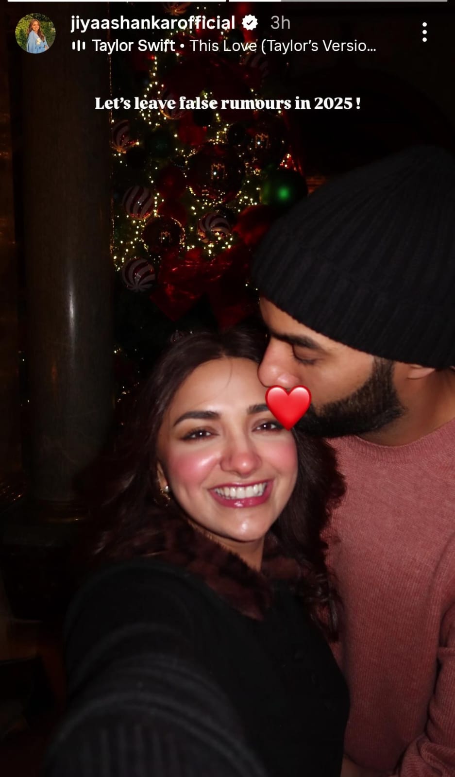 Jiya Shankar Denies Engagement Rumours with Abhishek Malhan, Shares Romantic Photo with Mystery Man