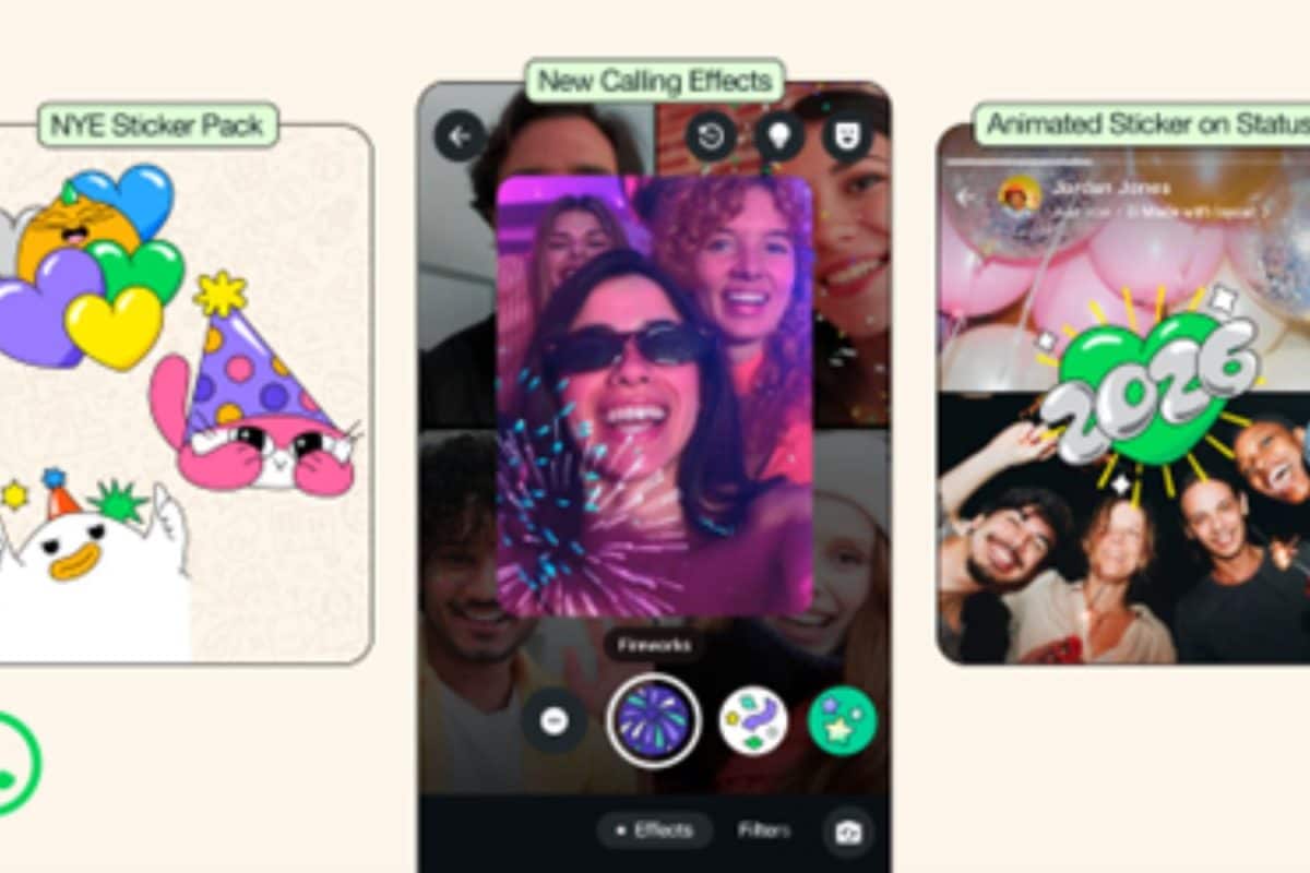 WhatsApp New Year 2026 Features Announced With New Stickers And Updates