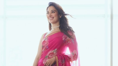 World Saree Day coincides with the birthday of popular Indian actress Tamannaah Bhatia, who turns 36 today. (Image: tamannaahspeaks/Instagram)