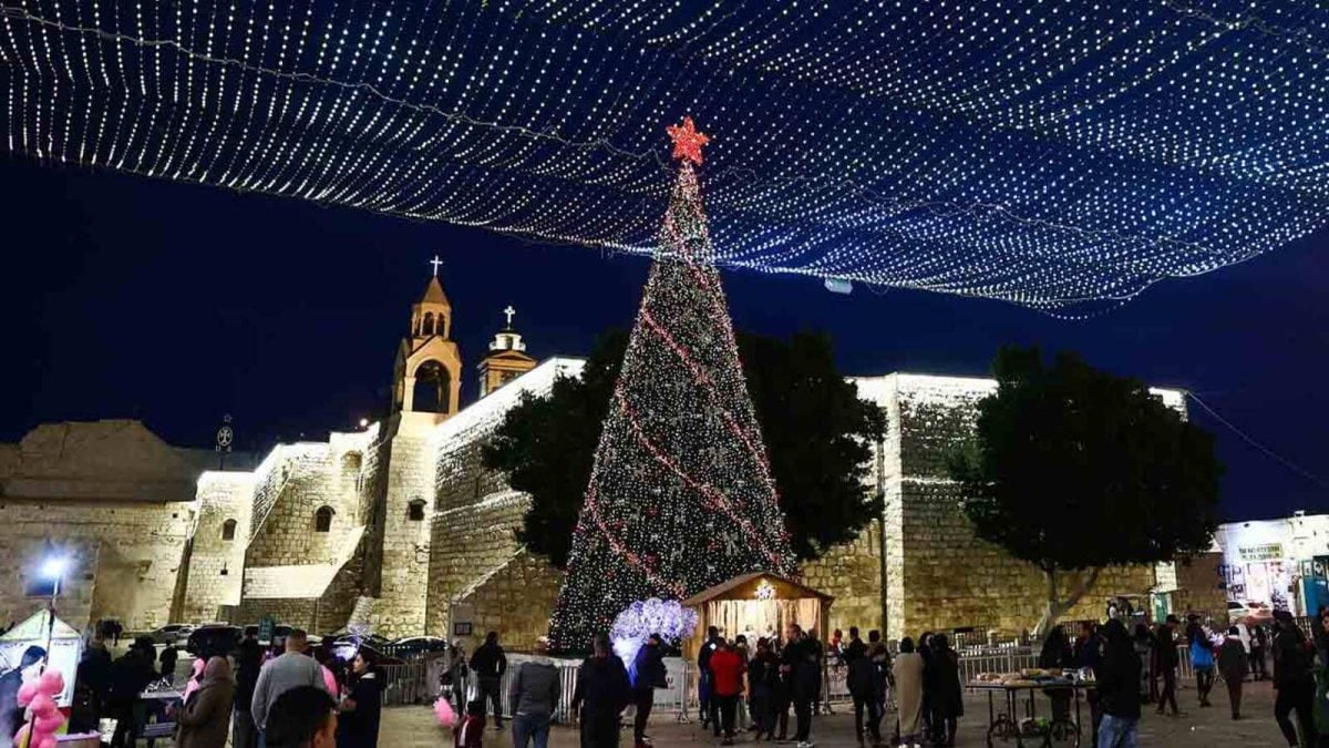 Christmas Returns To Jesus' Birthplace In West Bank, Hope And Hymns After Years Of War And Silence