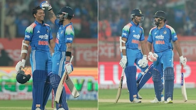 Yashasvi Jaiswal was part of two crucial partnerships in the third ODI vs South Africa