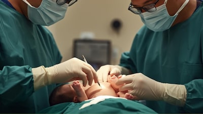 Doctors in Assam removed a rare 550g brain tissue mass from a baby’s abdomen, a condition called neuroglial heterotopia seen only six times worldwide.