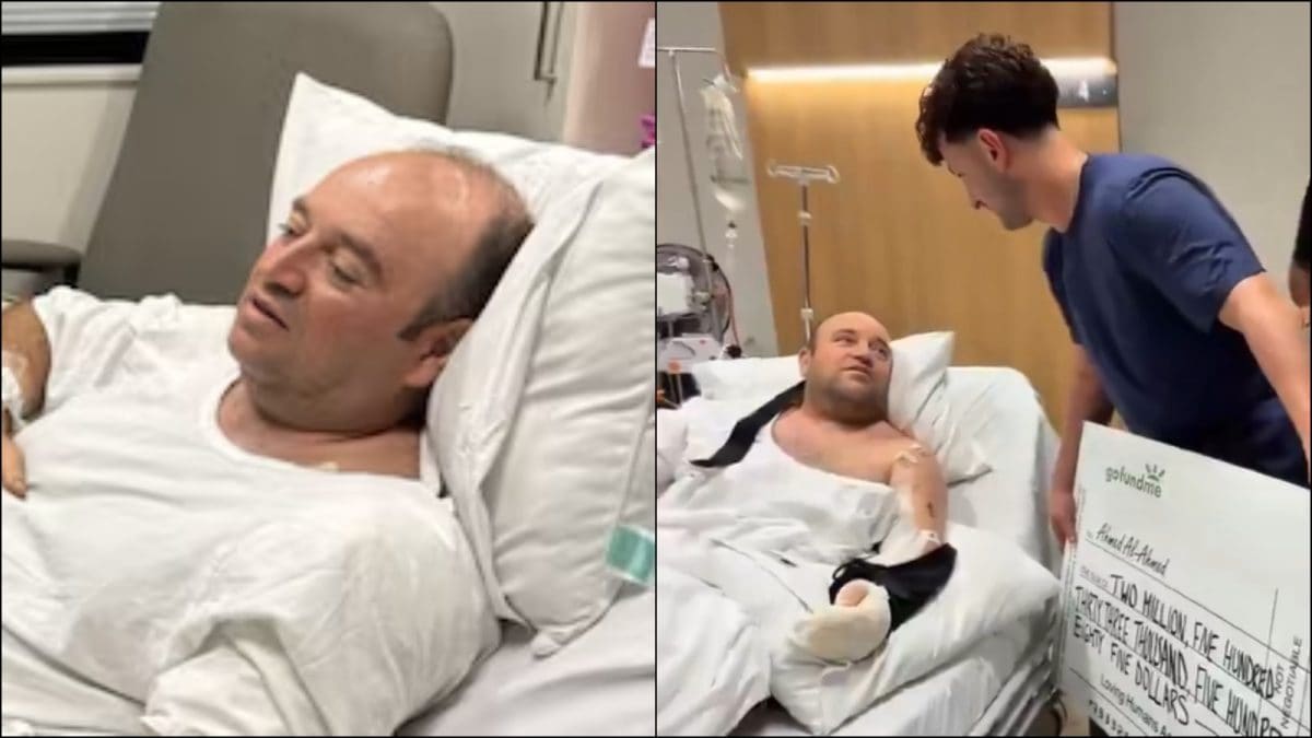 'I Deserve It?': Bondi Beach Hero After Being Handed $2.5 Million Cheque For His Brave Act