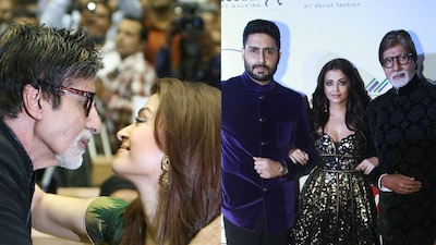 Amitabh Bachchan recalls asking Aishwarya Rai if she was happy after Abhishek Bachchan's proposal.