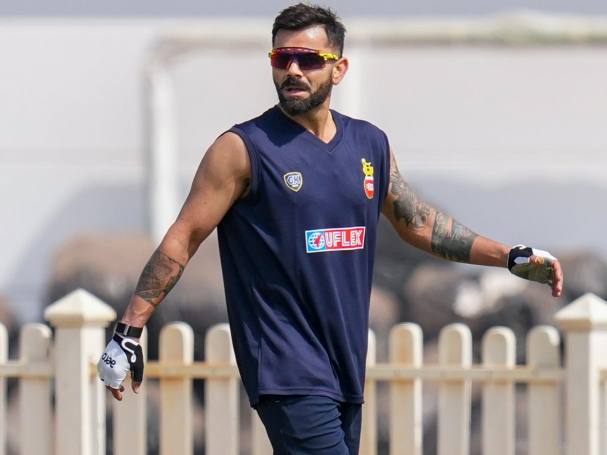 दिल्ली vs आंध्र मैच सीन