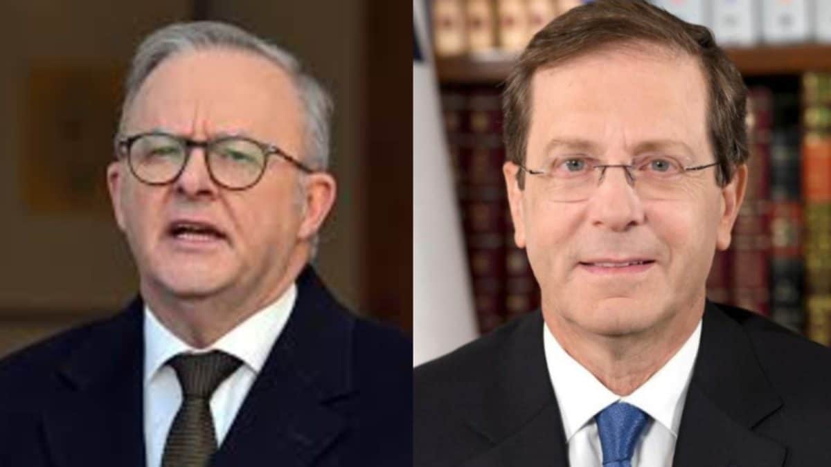 Australia's Albanese Dials Israel President, Discusses Antisemitism After Sydney Attack