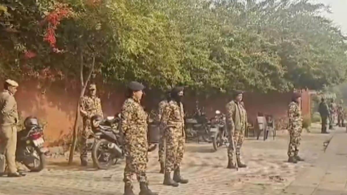 Security Heightened Outside Bangladesh High Commission In New Delhi Ahead Of VHP Protest