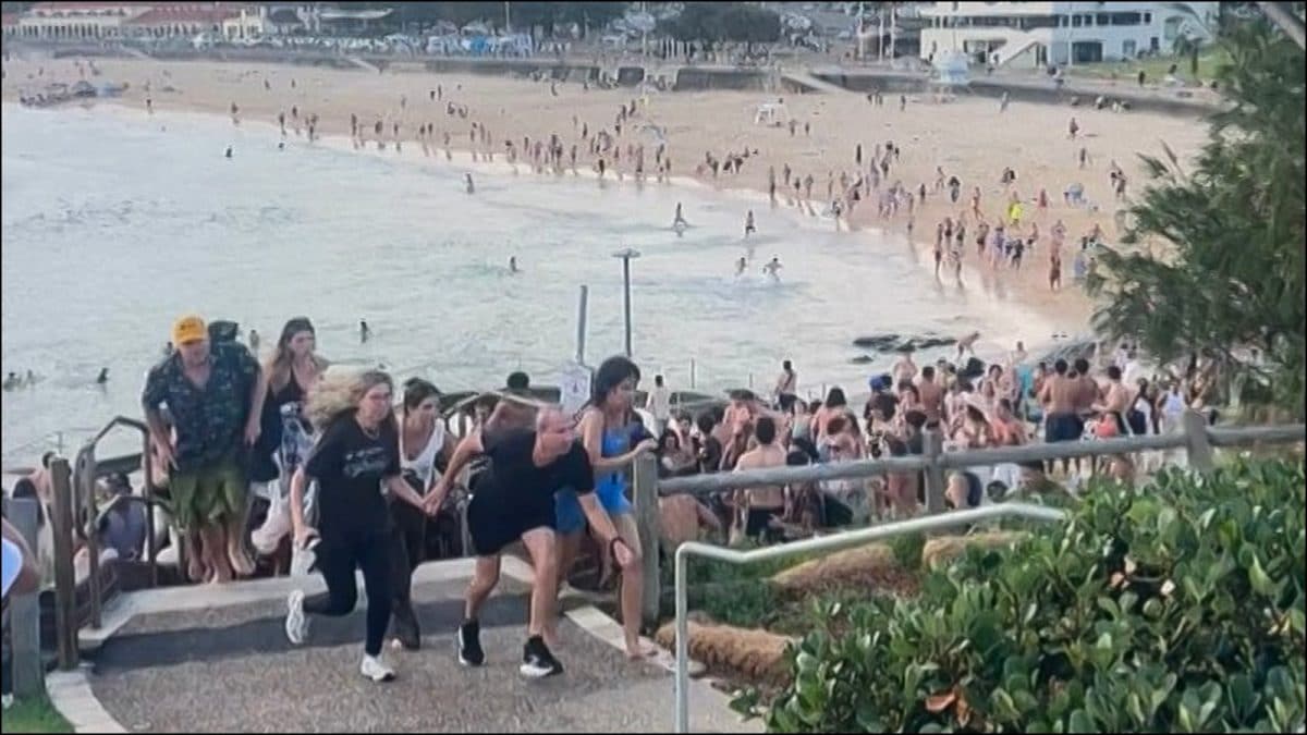 ‘They’re Shooting, Get Down’: Chilling Video Shows Gunman Opening Fire At Sydney’s Bondi Beach