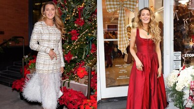 Blake Lively wore 2 couture looks that were perfectly party ready 