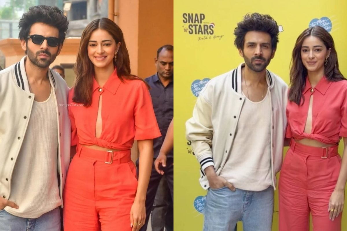 Ananya Panday Rocks Sleek Rs 81,000 Orange Co-ord Set Perfect For Festive Season