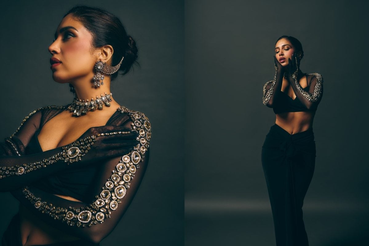 Bhumi Pednekar's Ensemble Gives The Traditional Haathphool A Nikhil Thampi Twist