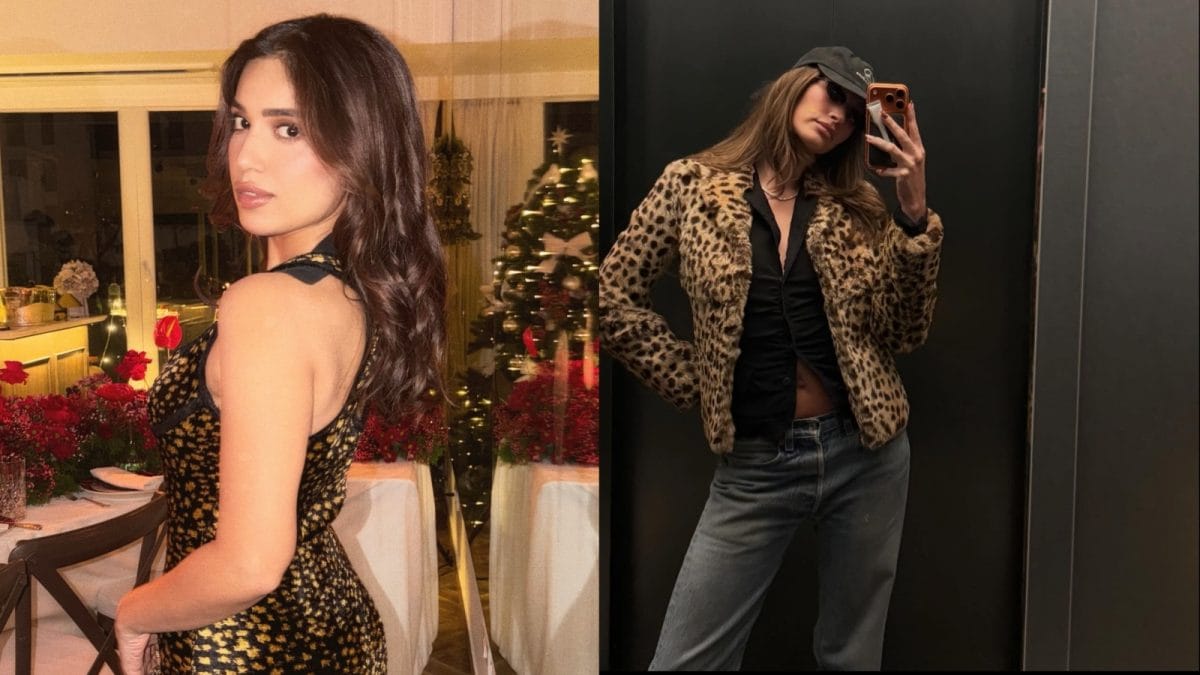 It's Animal Time: Hailey Bieber's Leopard Print Mani To Bhumi Pednekar's Velvet Dress