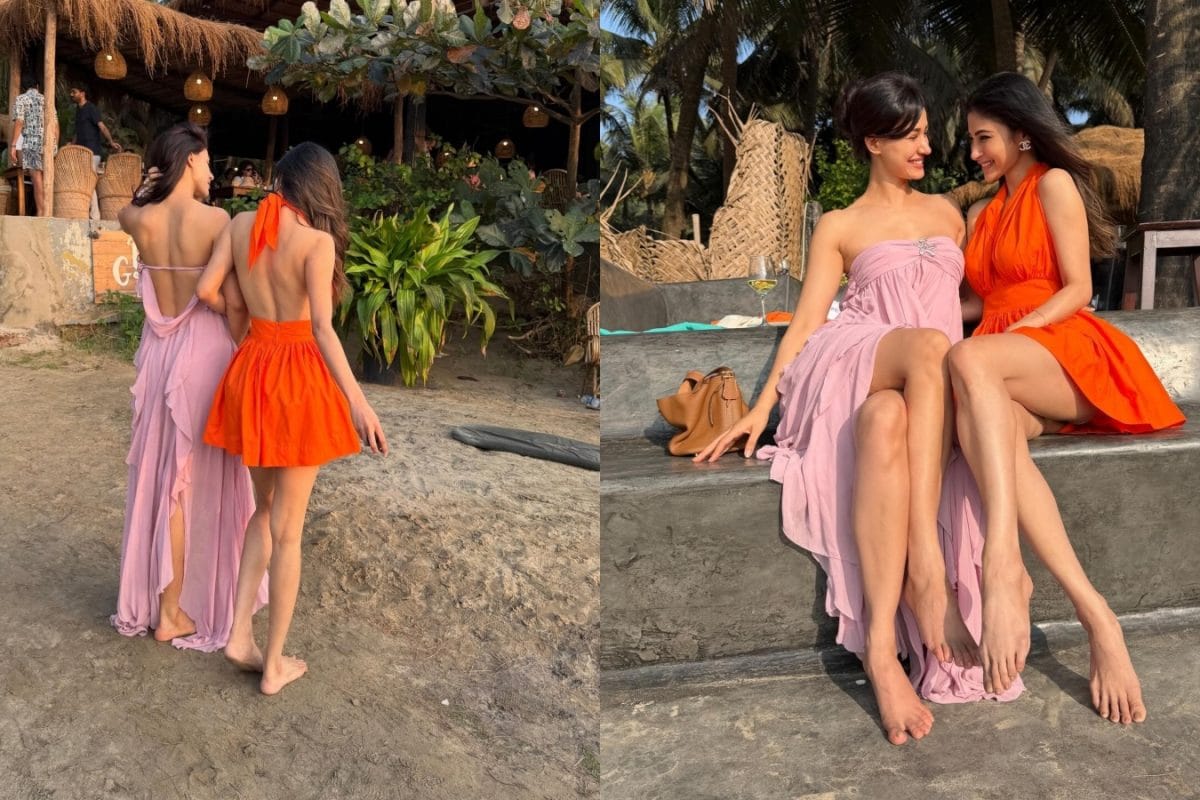 Besties Disha Patani, Mouni Roy Ring In New Year In Backless Dresses In Goa | See Pics