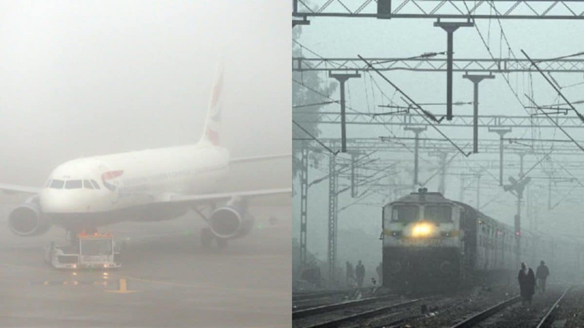 Haze To Disrupt Flights And Trains For 2 More Days As Fog Lingers Over North India