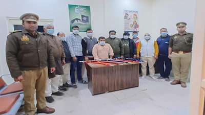 Ghaziabad Police Arrest 10 Hindu Raksha Dal Members, Recover Eight Swords.