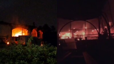 Flames and Thick Smoke Engulf Goa Restaurant as Fire Kills 25 in Arpora
