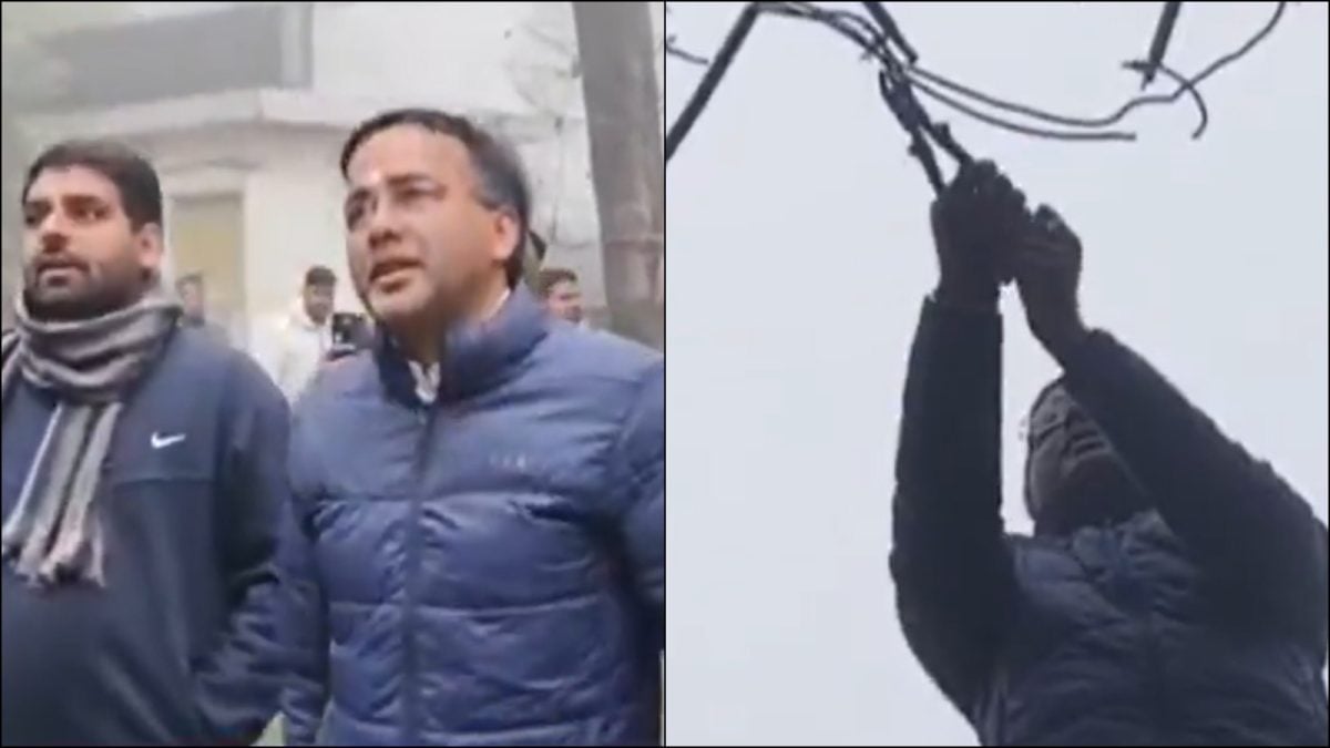 Haridwar Congress MLA, Annoyed By Power Cuts, Climbs Poles To Cut Electricity To Officials' Houses