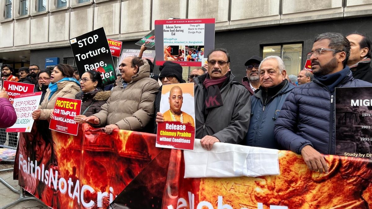 Khalistani Proxies Hijack Bangladesh Hindu Rights Protest In London, Exposing ISI Playbook