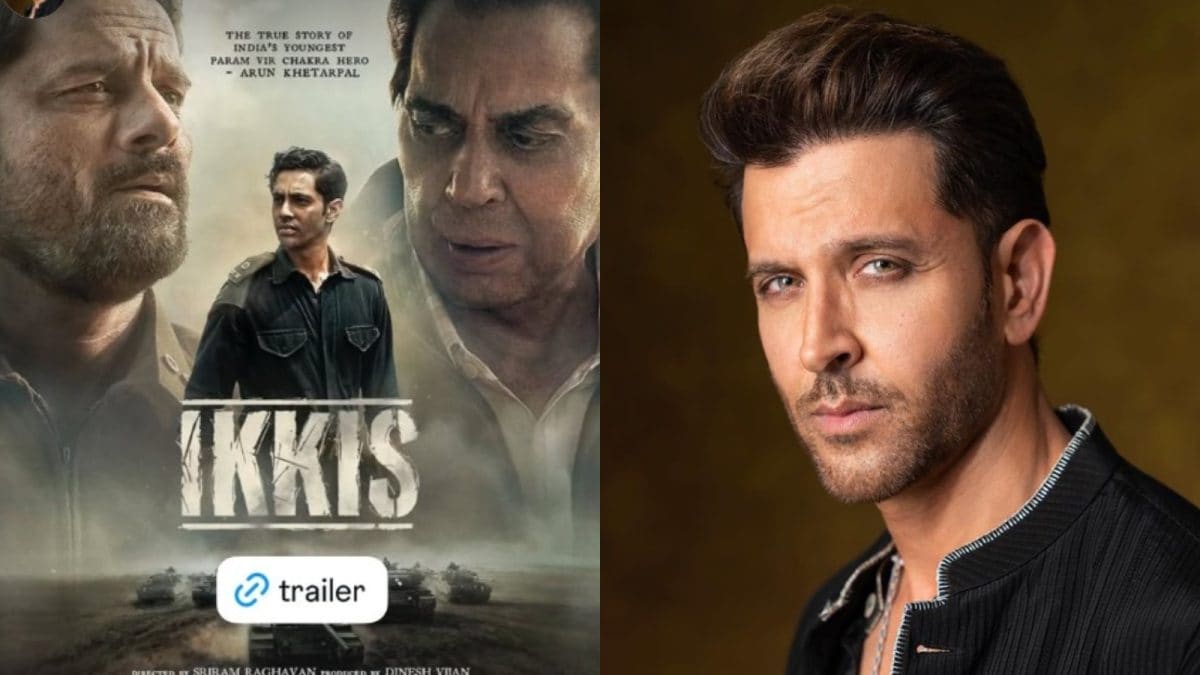 Hrithik Roshan Lauds Agastya Nanda After Watching Ikkis Trailer: ‘You Got Me Cheering’ | Bollywood News Hrithik Roshan Lauds Agastya Nanda After Watching Ikkis Trailer: ‘You Got Me Cheering’ | Bollywood News