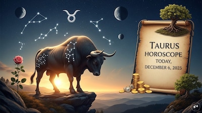 Taurus Horoscope today: Astrological predictions by Chirag Daruwalla for vrishabha rashi on December 7 2025. (AI generated image